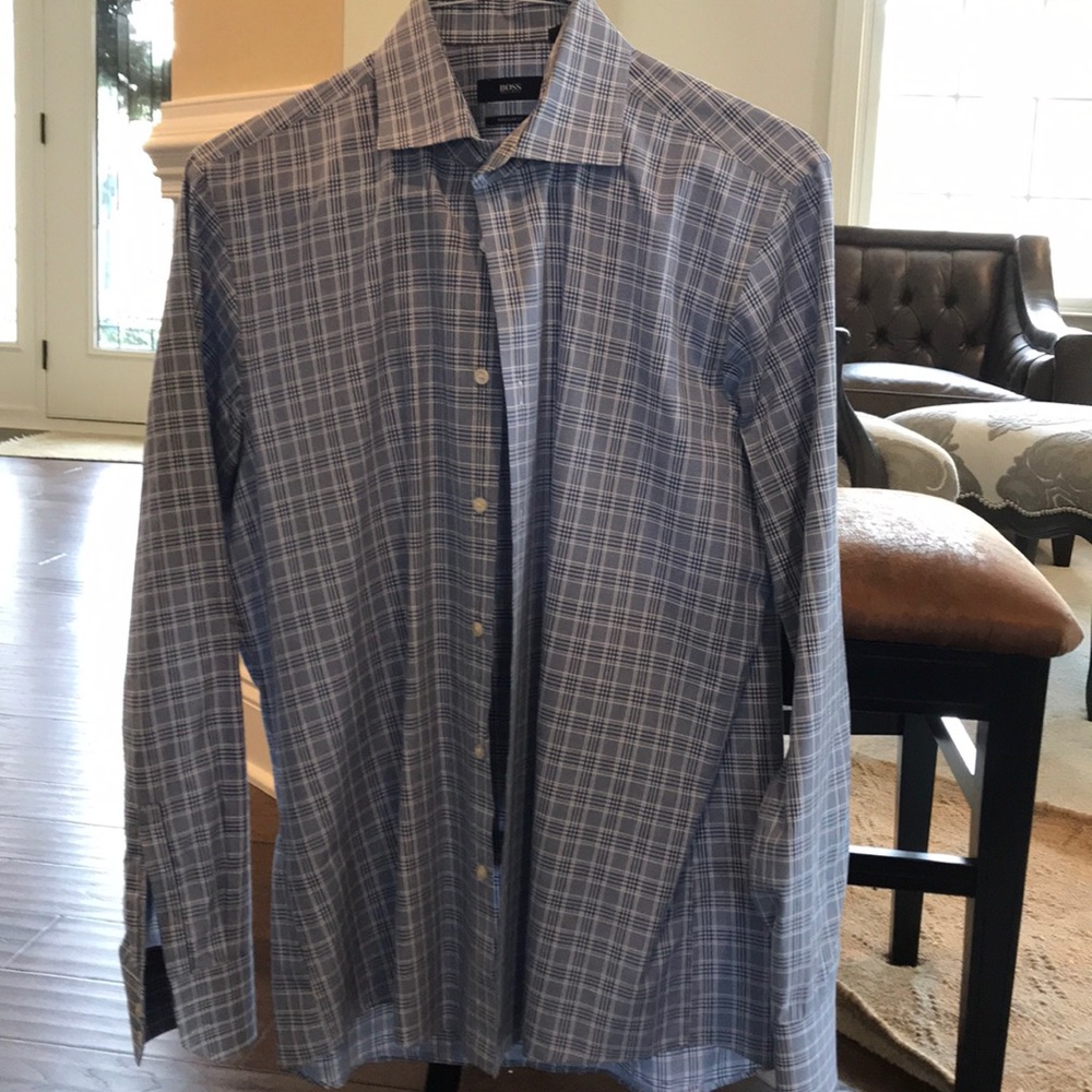 Hugo Boss Dress Shirt, size 16 1/2, 34/35